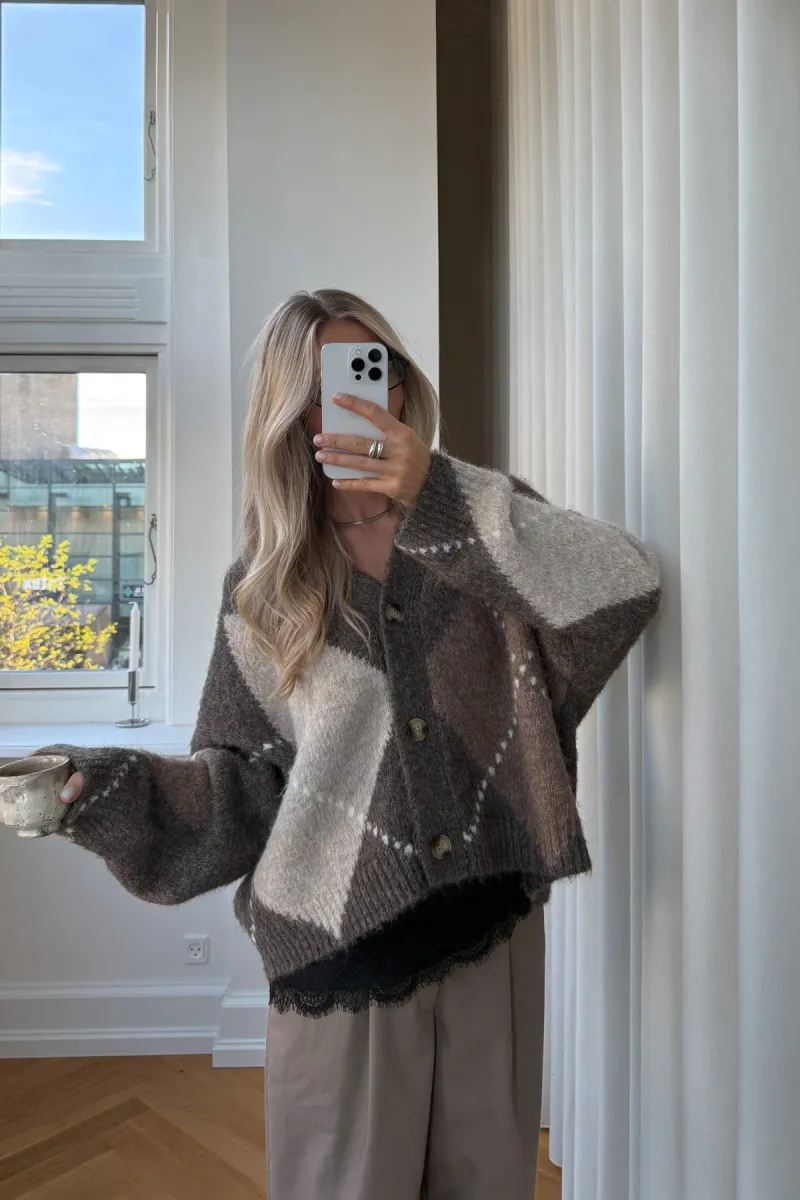 Noella Laiana Knit Ash Brown Mix