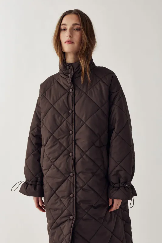 Noella Maude Coat Chocolate 
