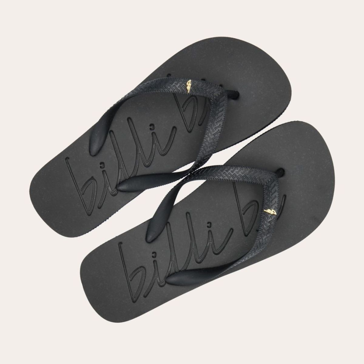 Billi Bi Flip Flops Black 