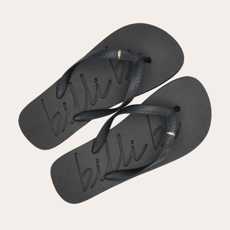 Billi Bi Flip Flops Black 