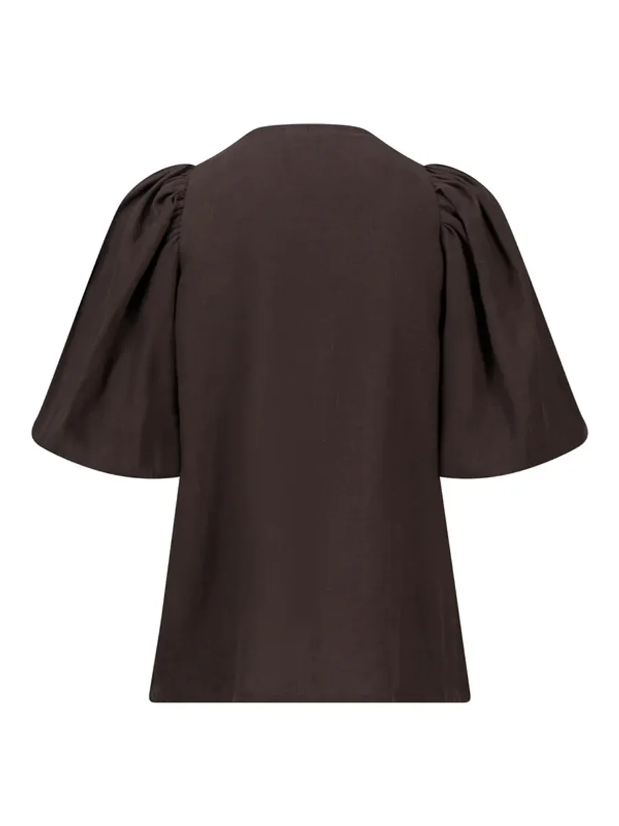 Ella and il Anna Linen Dark Brown