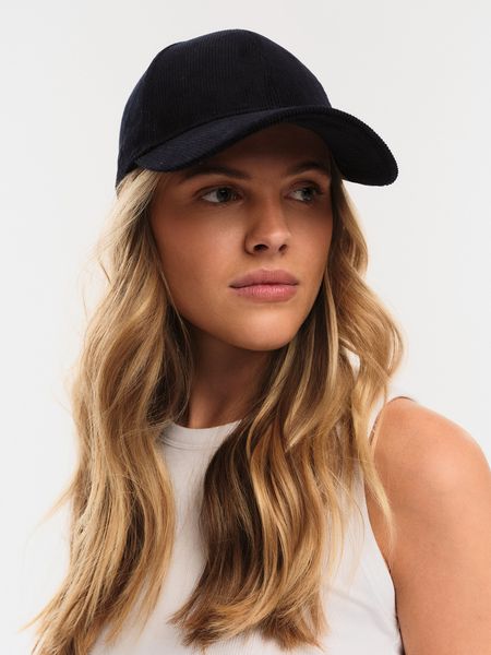 Hovedbilde Ella and il Hedda Cord Cap Navy (Navy Monogram)
