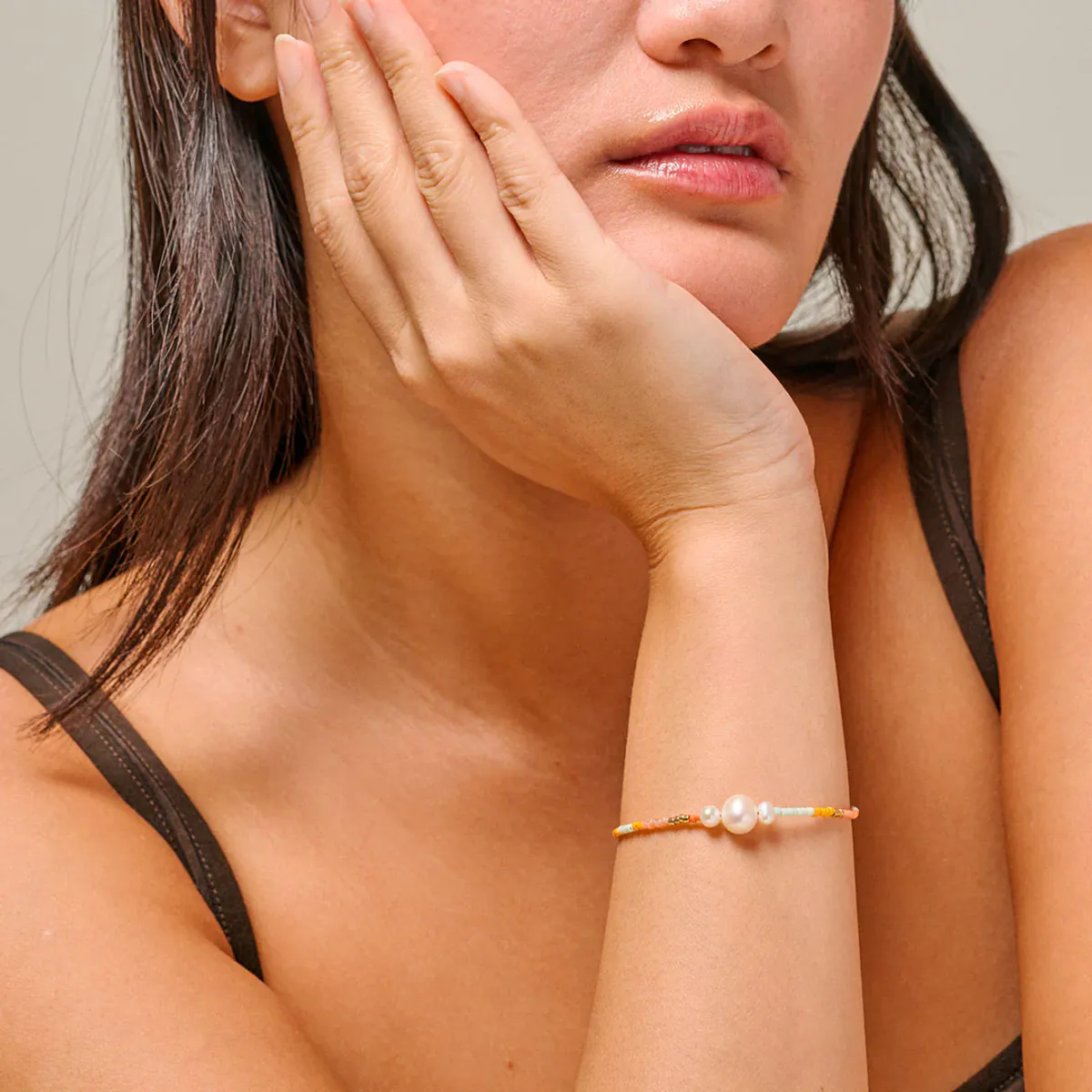 Enamel Bracelet Petra Coralia