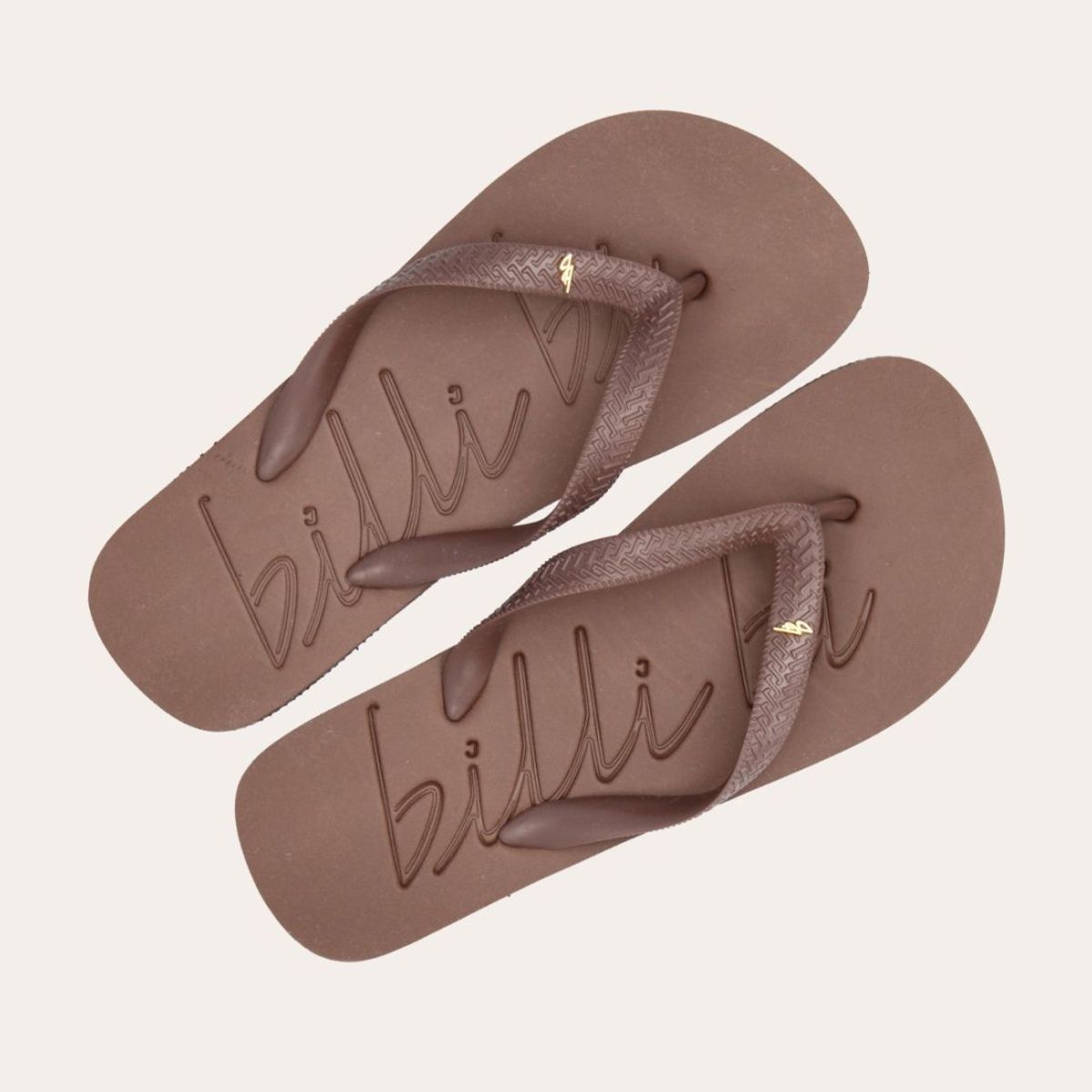 Billi Bi Flip Flops Brown