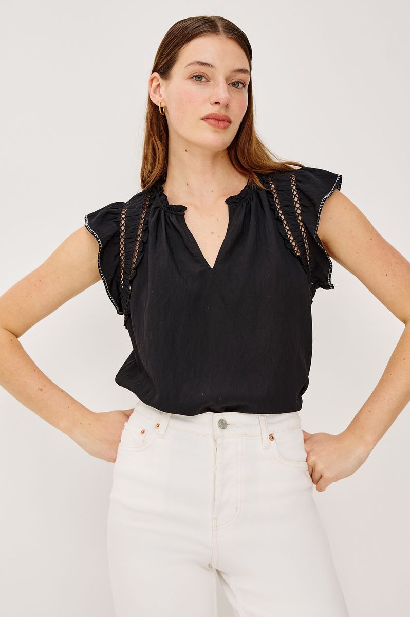 Rails Allea Top Black 