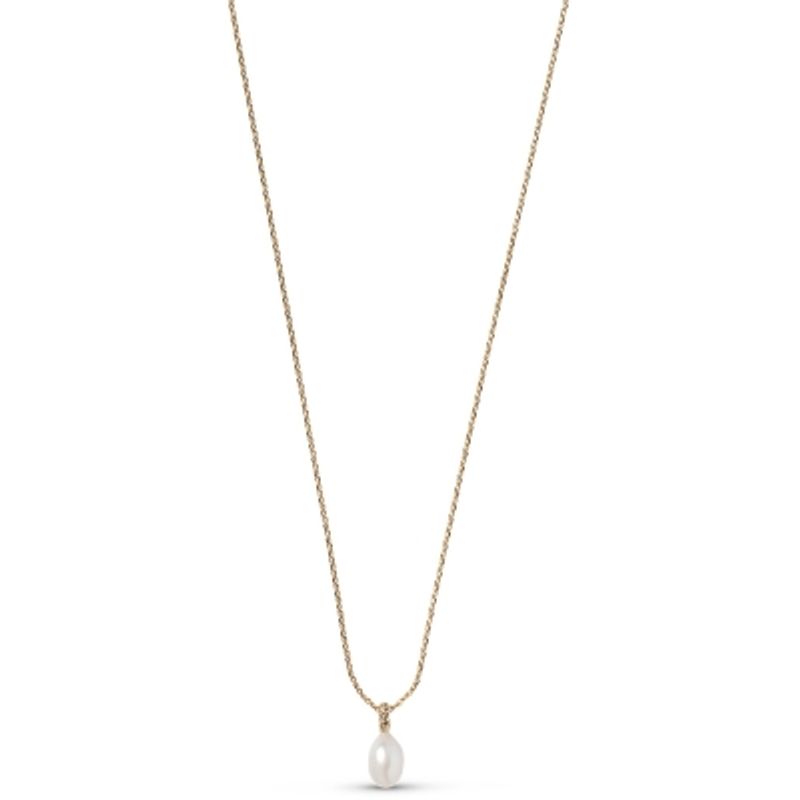 Enamel Necklce Significant Pearl 