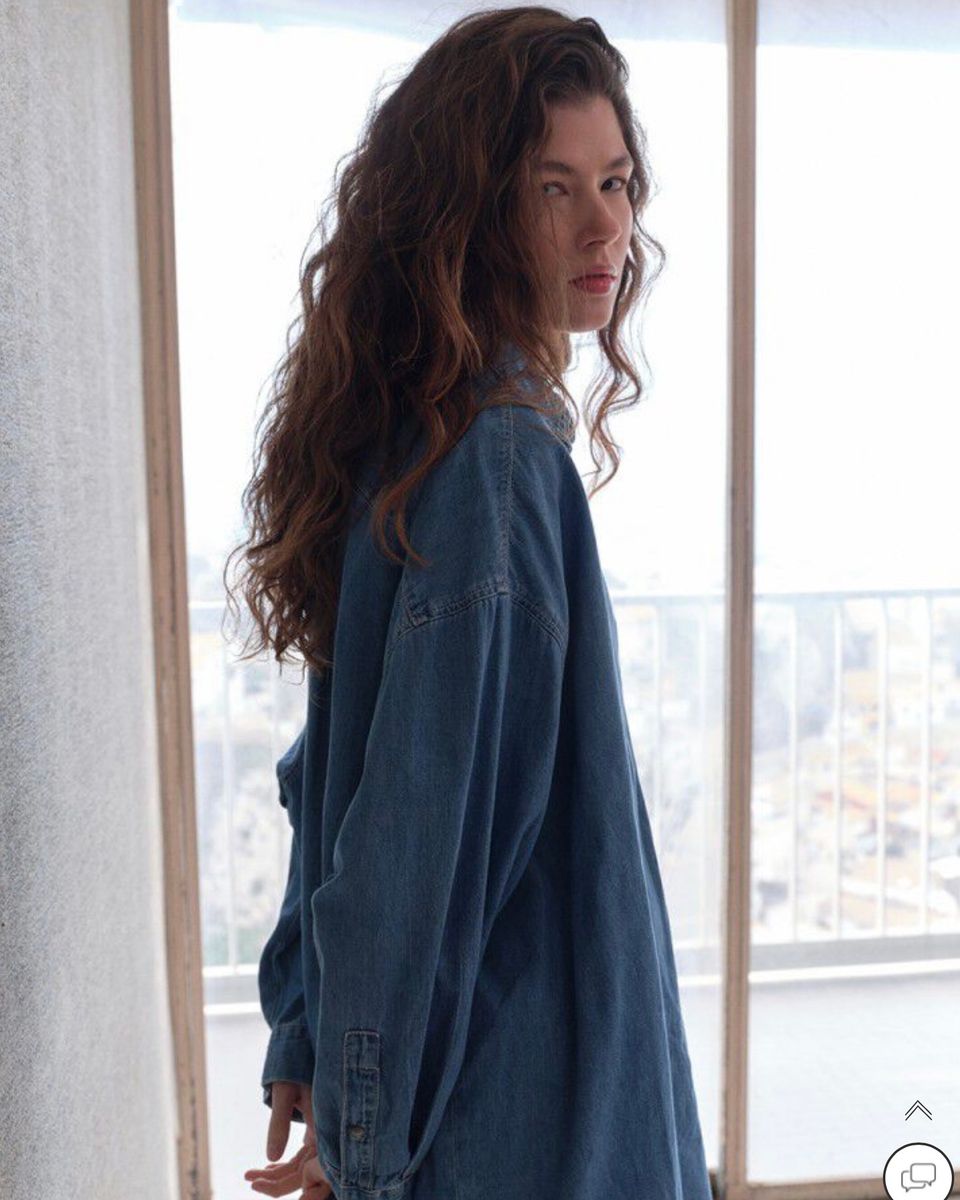 American Vintage Shirt Izeway Medum Blue