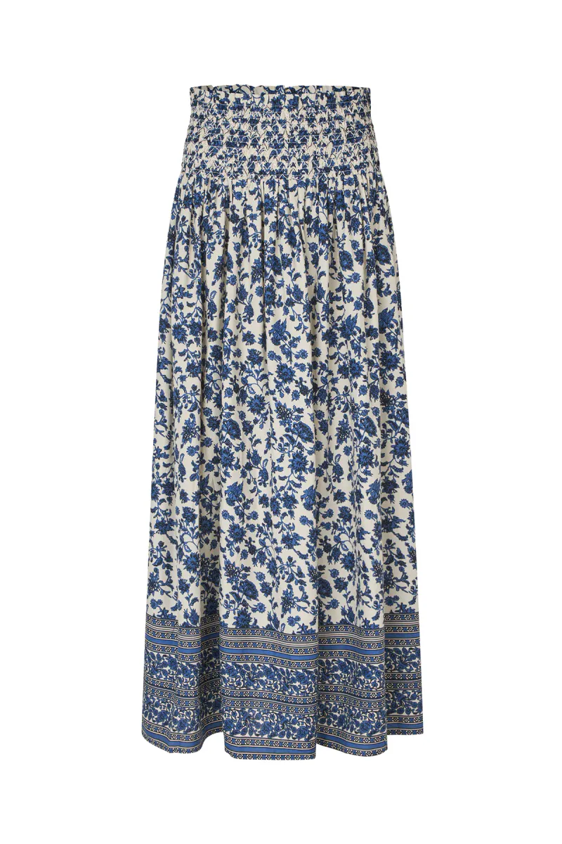 Lollys Laundry Myra Maxi Skirt Blue