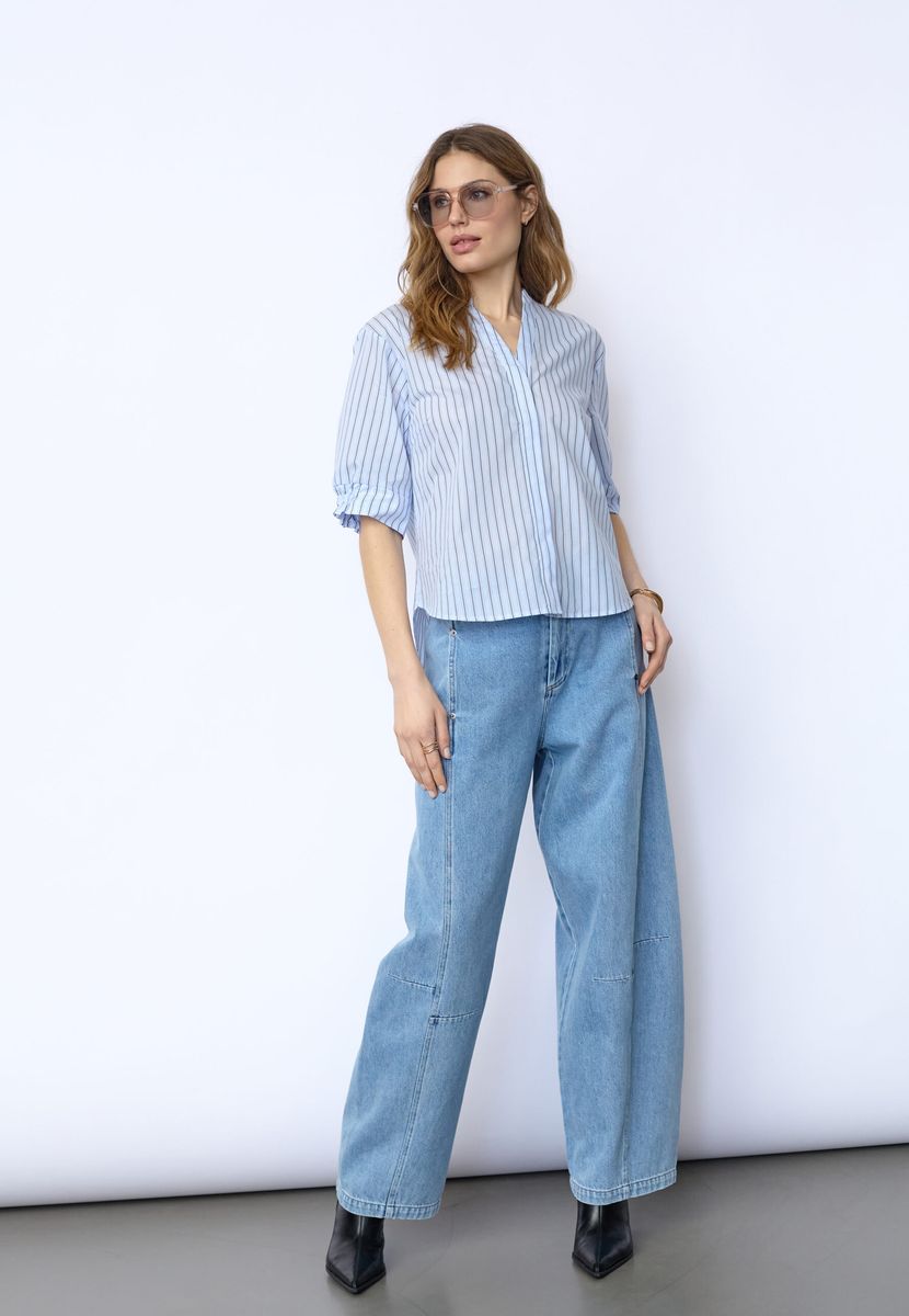 Cocouture Feline Shirt Pale Blue