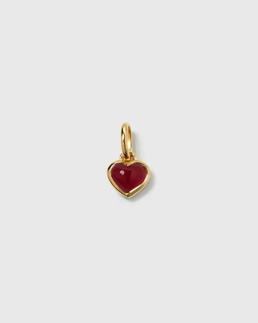 Hovedbilde Syster P Beloved Heart Pendant Gold Pink Quartz
