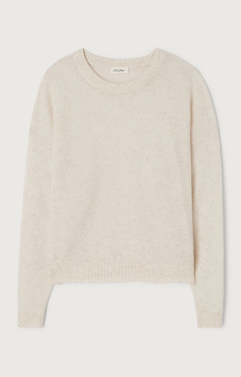 American Vintage Sweater Ouity Mastic Melange 