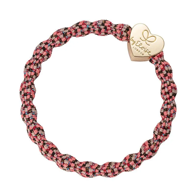 By Eloise Hårstrikk/Armbånd Gold Heart Metallic Berries