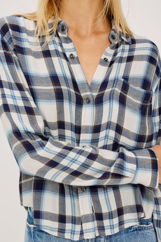 Rails Malin Shirt Ecru Midnight