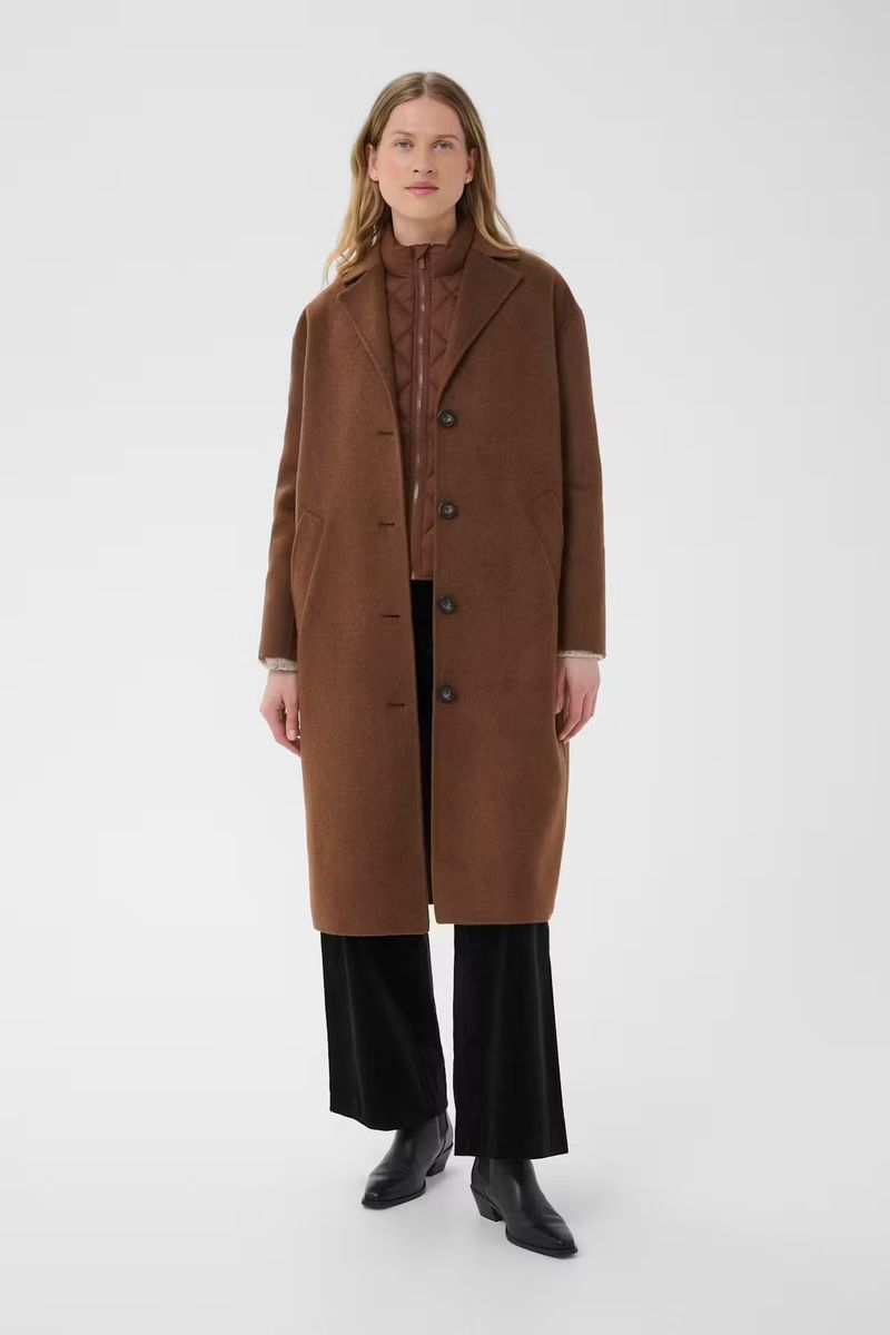 Part Two Lorelaiana Outerwear Downtown Brown 