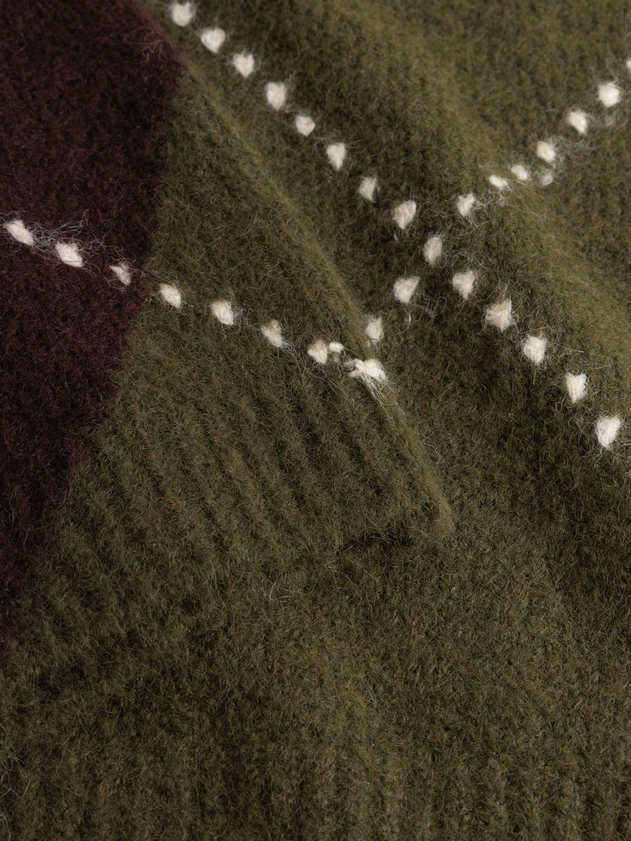 Noella Lai Knit Avocado Green Mix