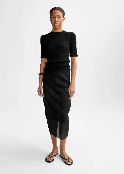 Hovedbilde Christian Aks Milla Merino Knit Black 