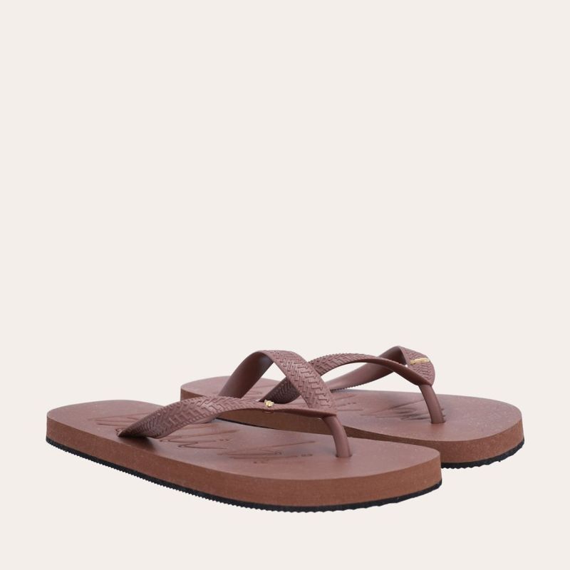 Billi Bi Flip Flops Brown