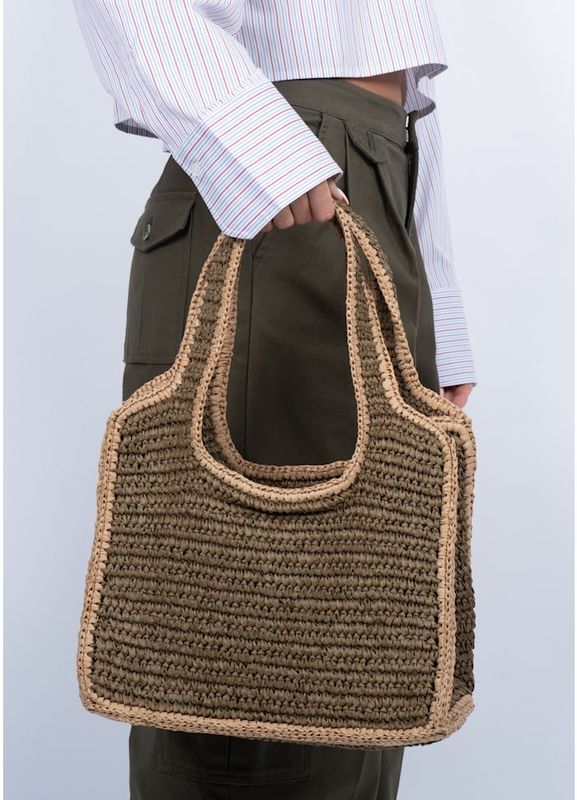 SUI AVA Wffle Cloud Bag Chocolate