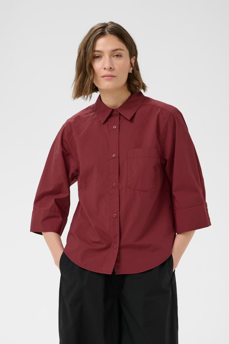 Part Two Botilla Shirt Burnt Russet