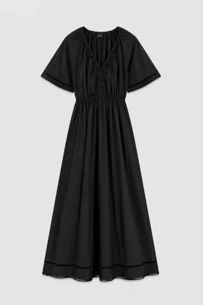 Hovedbilde CHRISTIAN AKS Fiola Poplin Dress Black 