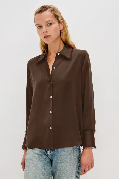 Hovedbilde Rails Abbey Shirt Espresso