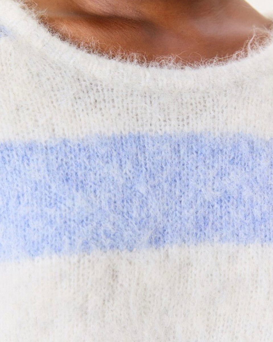 American Vintage Jumper Niby Frosted Stripes