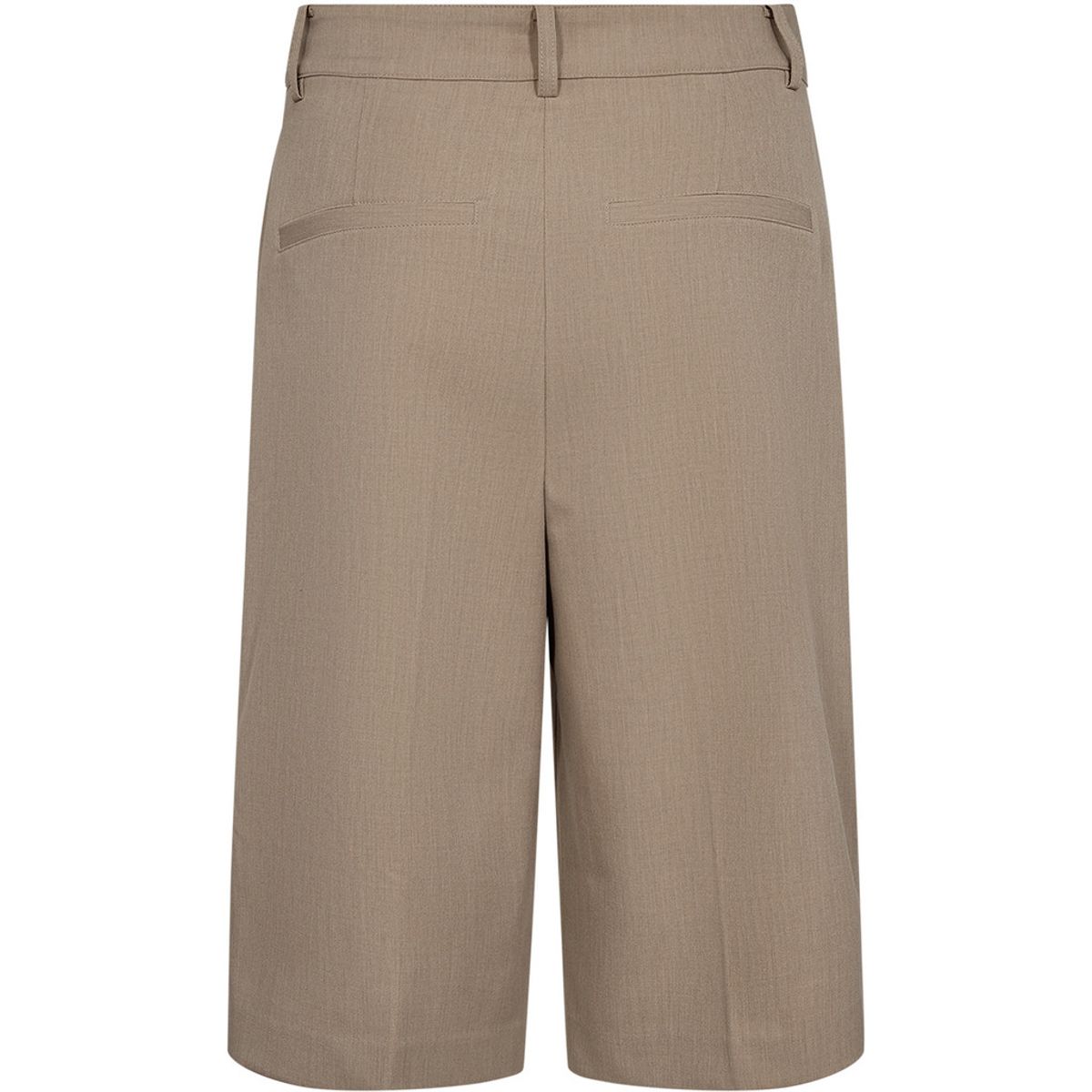 Ivy Andrea Long Shorts Beige