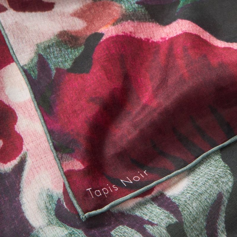 Tapis Noir Gwendolyn Scarf Purple 