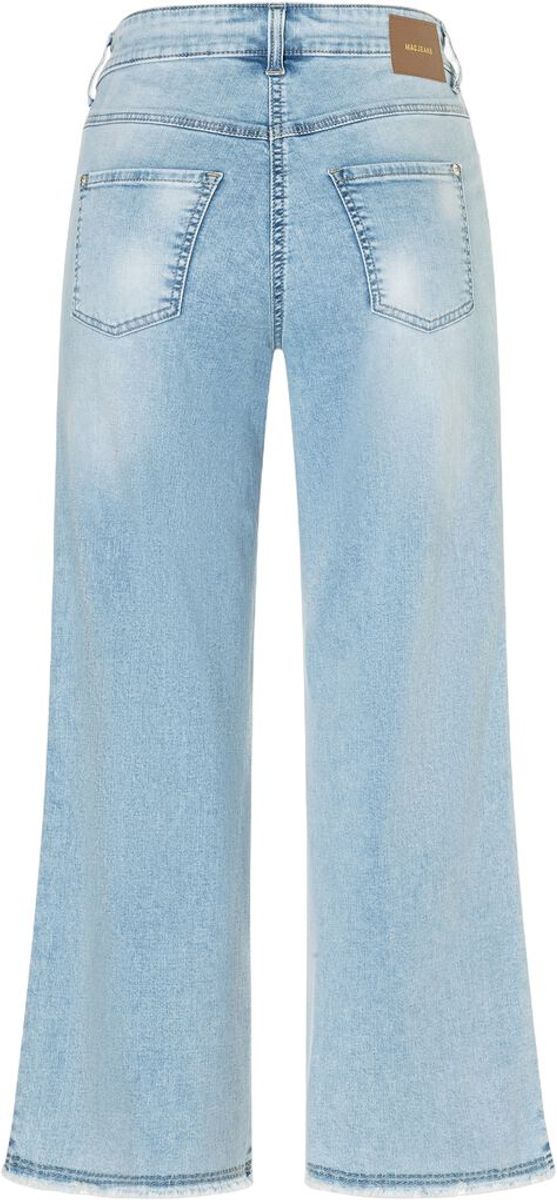 Mac Jeans Dream Wide Cropped Light Azure Blue