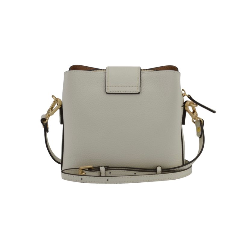 Pourchet Paris Cavalcade Crossbody Small Beige