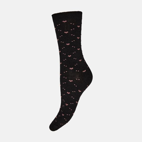 Hovedbilde Hype The Detail Socks with Lurex Hearts Black ...
