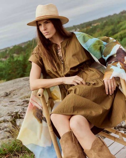 Hovedbilde Katrin Uri Laura Dress Khaki 