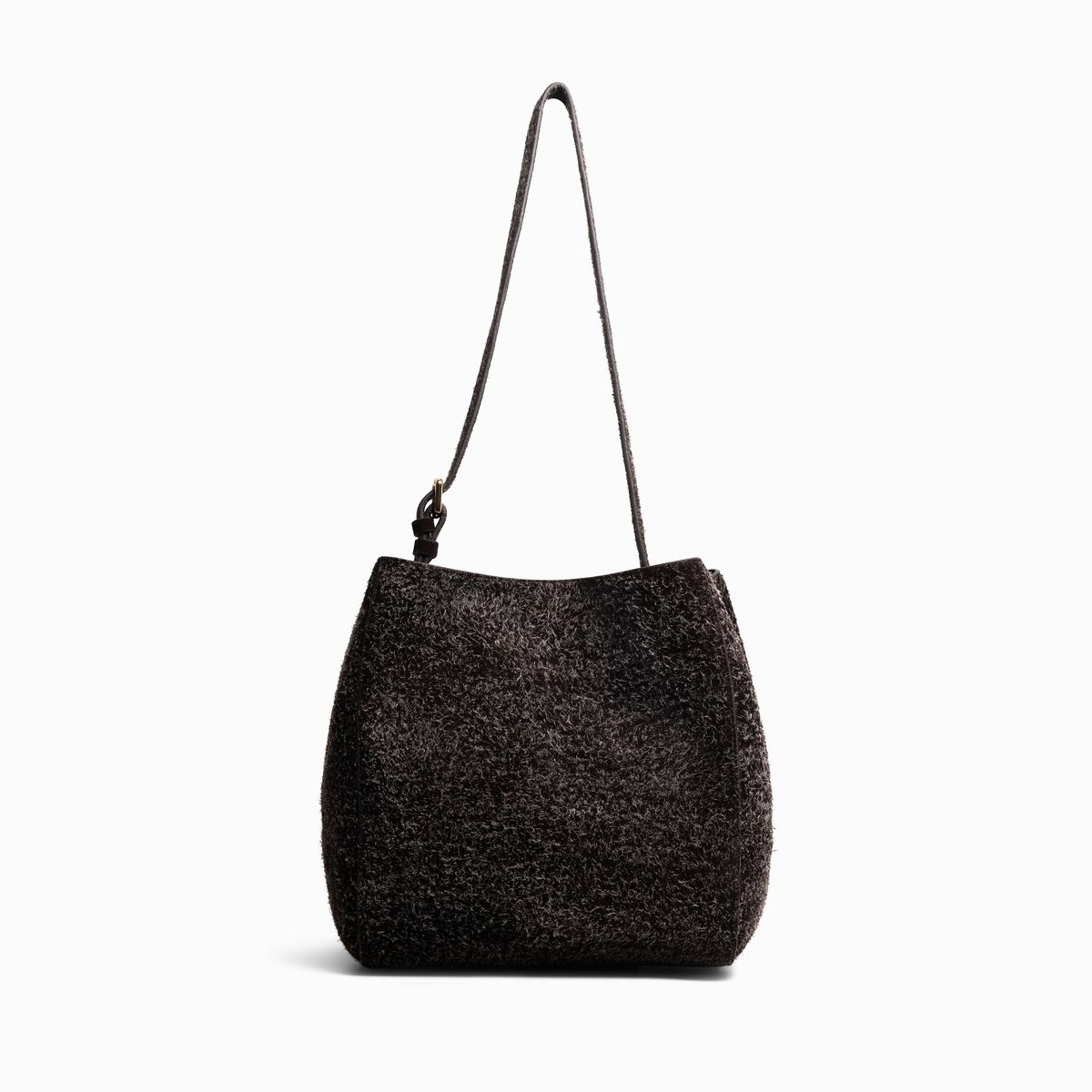 Jim Rickey Sac Medium Hairy Suede Brown 