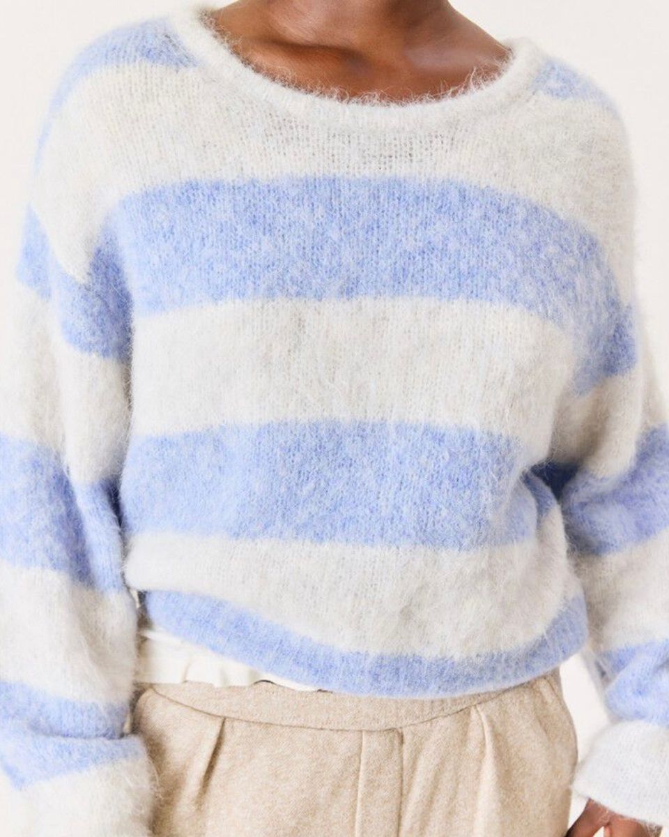 American Vintage Jumper Niby Frosted Stripes