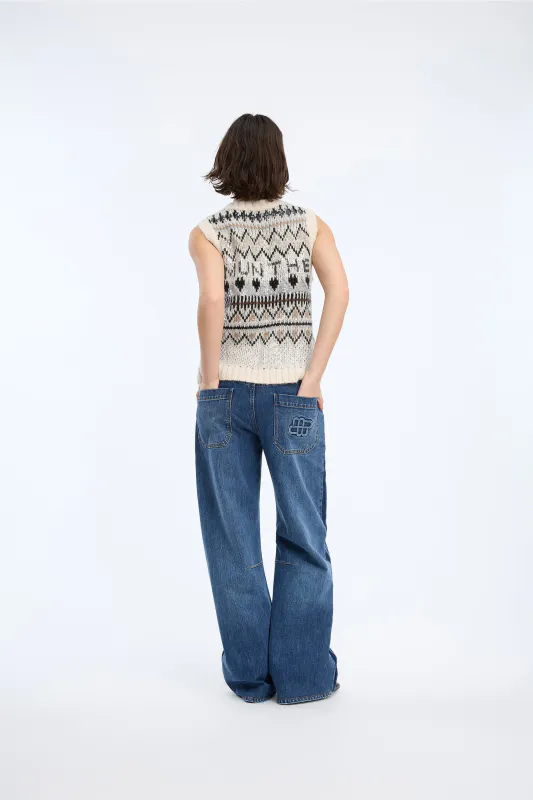 Munthe Vitalism Knit Mix Creme