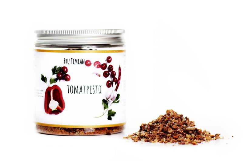 Fru Timian Tomatpesto