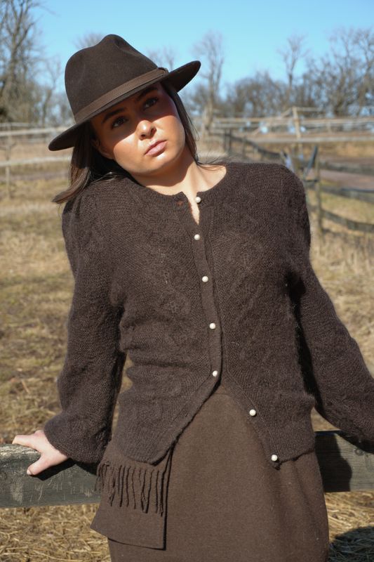 Dear Dharma Emmy Cardigan Choco