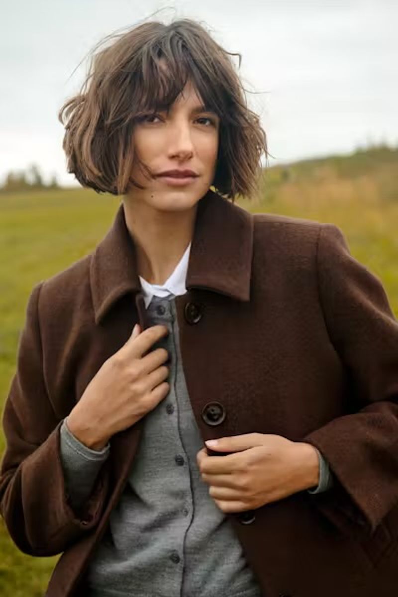 Part Two Lamilla Outerwear Downtown Brown 