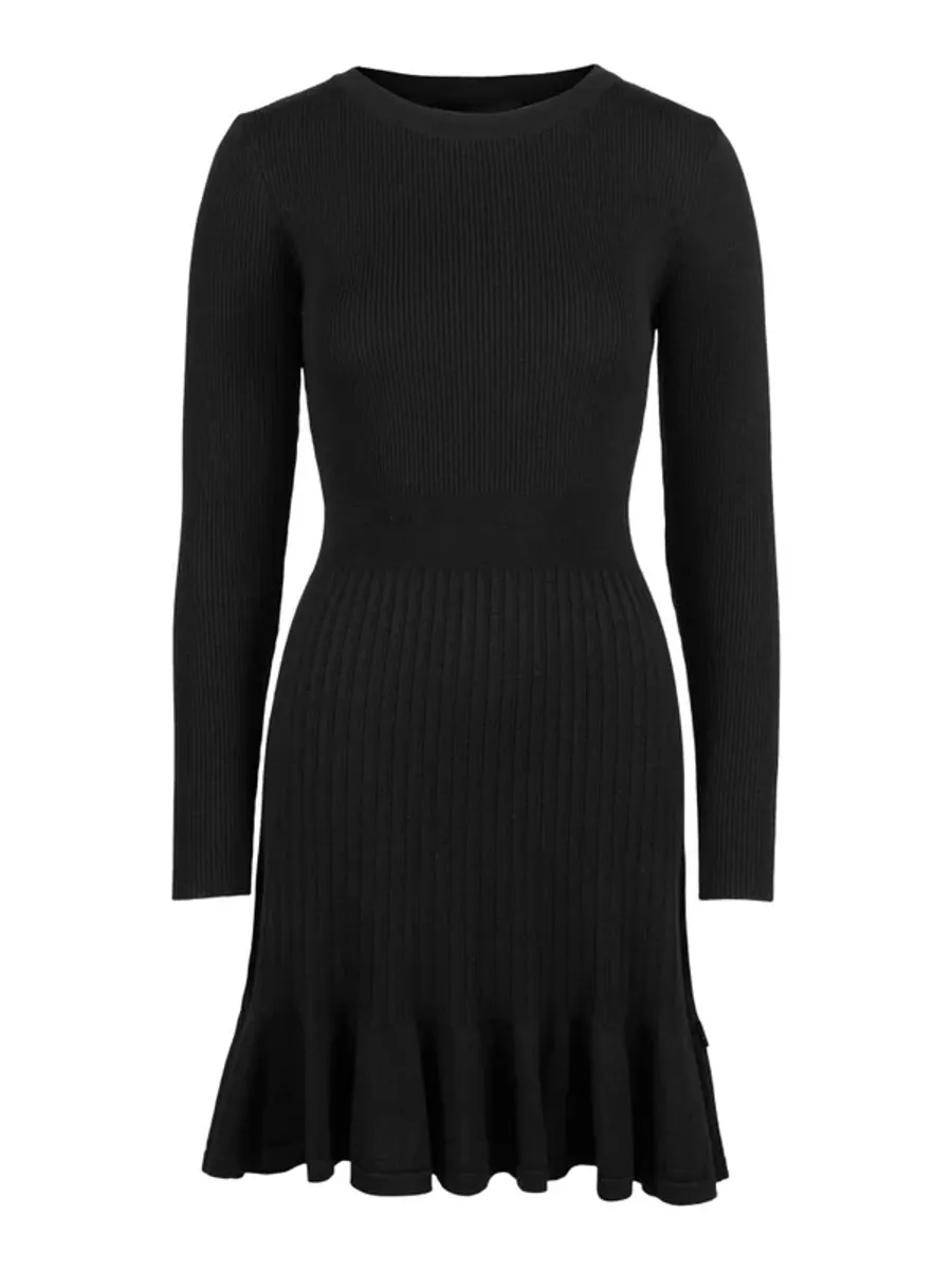 Ella and il Oline Merino Dress Dark Brown