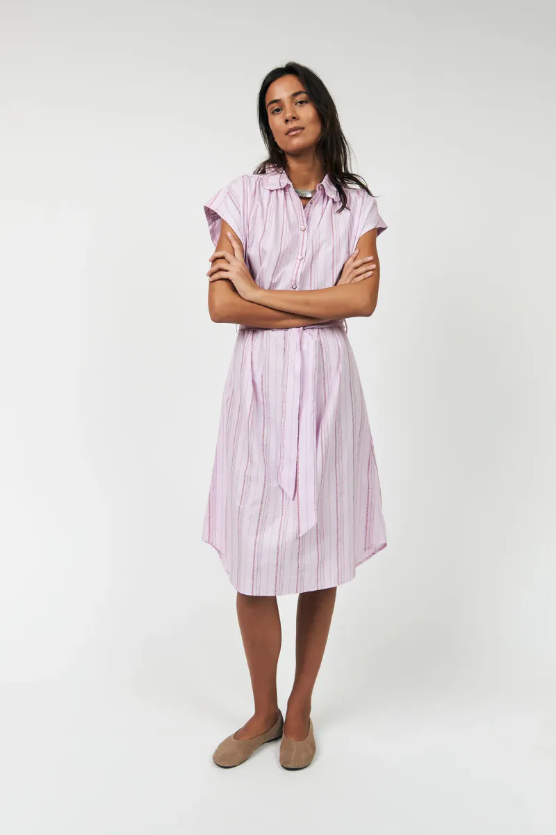 Lollys Laundry Bey Maxi Dress Lilac