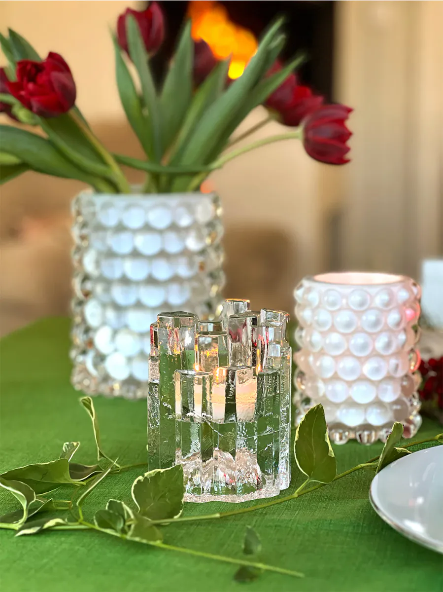 Skogsberg and Smart Hurricane Lamp Rock Ice 