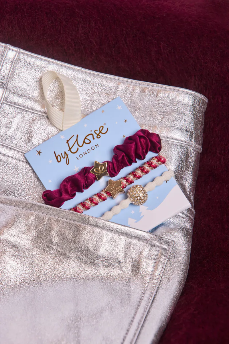 By Eloise Hårstrikk/Armbånd Candy Cane Sparkle 