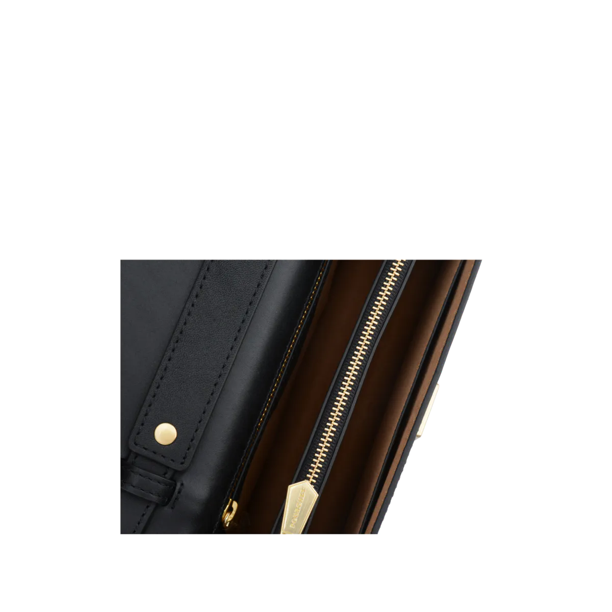 Pourchet Paris Anjou Convertible Clutch Black