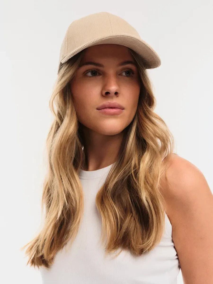 Ella and il Hedda Cord Cap Beige (Beige Monogram)