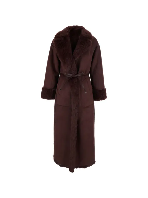 Urbancode Faux Fur Reversible Coat Balsamic 