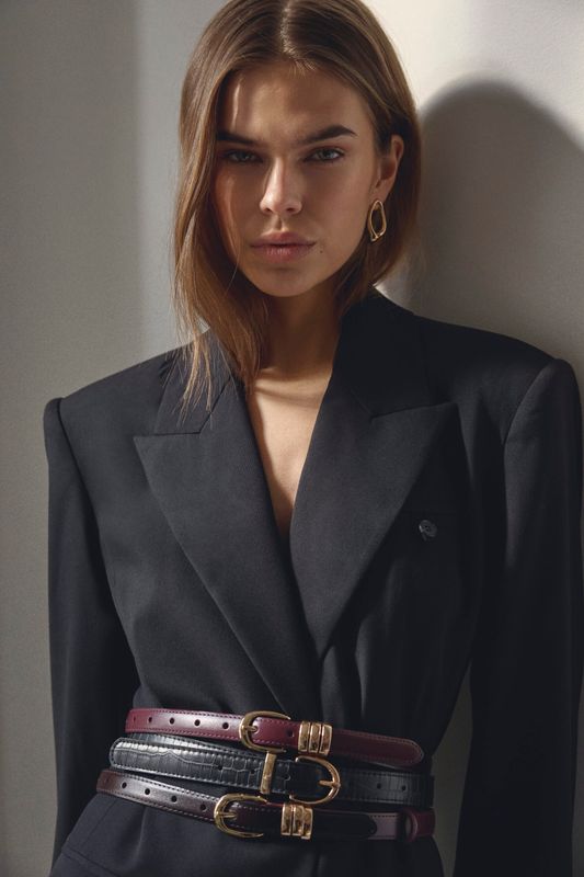 Cocouture Voli Shoulder Blazer Black