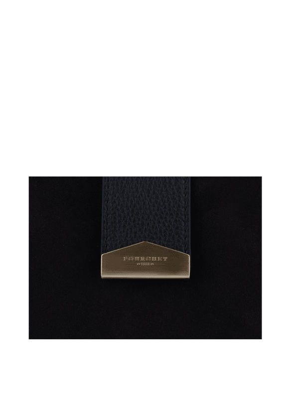 Pourchet Paris Cavalcade Suede Crossbody Medium Marron