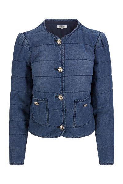 Hovedbilde Katrin Uri Firenze Quilted Jacket Dark Blue