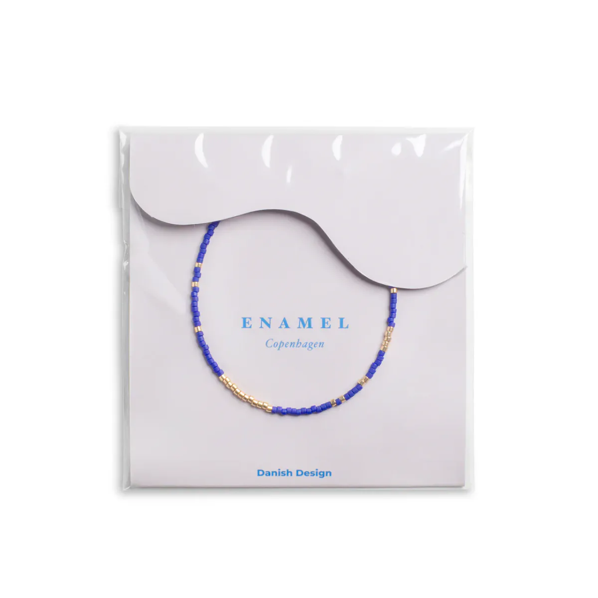 Enamel Bracelet Petra Navy Blue