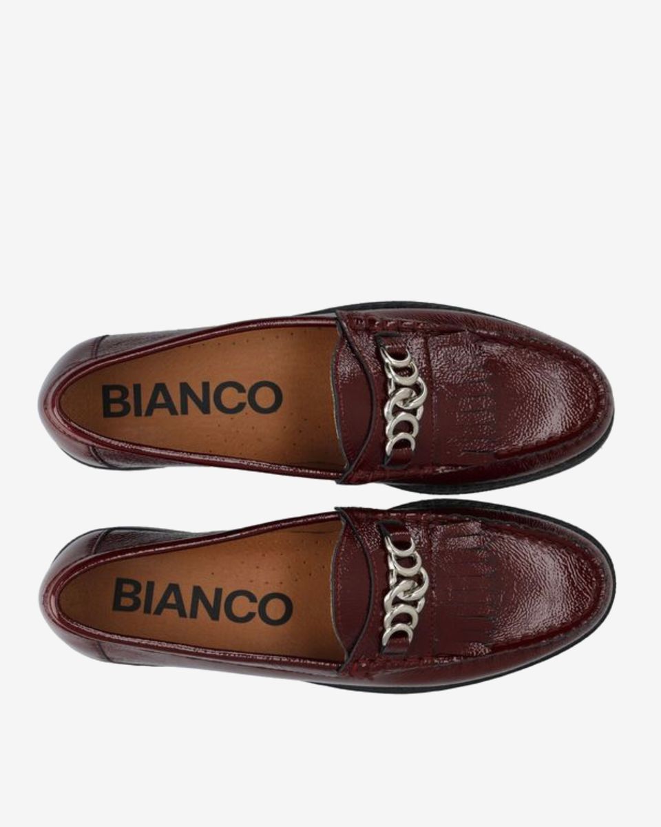 Bianco Biapop Loafers Burgundy